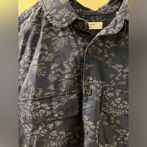 Billy Reid Willow Shirt in Blue - Picture 5 of 6